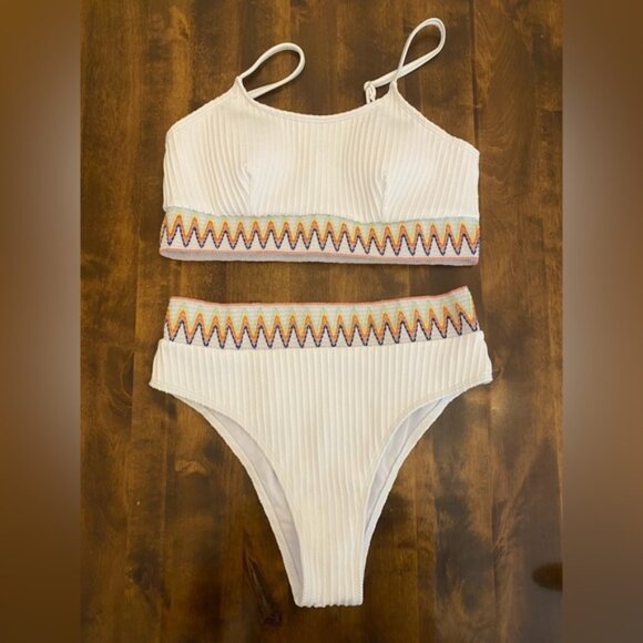 Women’s Shein Swimsuit NWOT Sz M - Picture 3 of 5